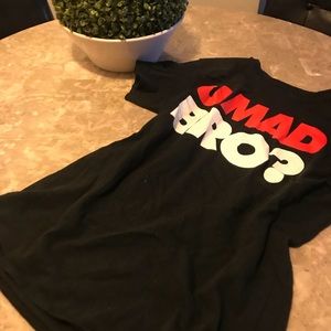 Short sleeve T-shirt “you mad bro”